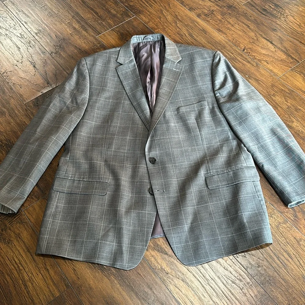 Lauren Ralph Lauren Plaid Pinstripe Men's Blazer 50R